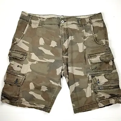 Iron Co Cargo Shorts Mens Size 40 Camouflage Fatigues Cotton • $12