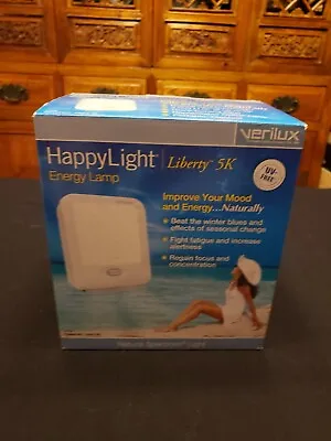 NEW VERILUX Happy Light Liberty 5K Energy Lamp Light Therapy (VT10) • $1.99