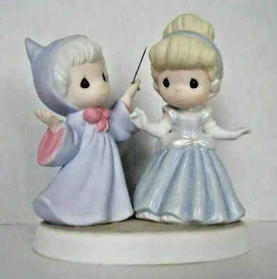 Cinderella You'll Always Be A Princess To Me Bisque Disney Precious Moments Box • $128.51