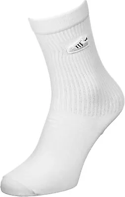 $19.99 • Buy 2x NEW PACKS ADIDAS ORIGINALS WHITE SUPER SOCKS - SIZE L Shell Toe Xmas Gift
