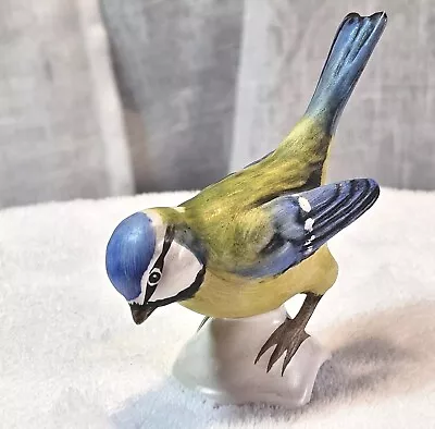 Goebel Titmouse Blue Bird Collectible Figurine CV34 West Germany 1972 Vintage    • $19.95