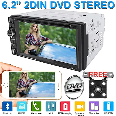 Mirror Link For GPS Car Stereo DVD CD Radio HD Player Bluetooth W/ Backup Camera • $113.46