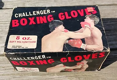 Vintage Pair  Challenger Boxing Gloves In Original Box! • $49