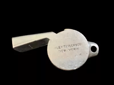 Vintage The Acme Thunderer Whistle Alex Taylor & Co New York Police Military • $22.50