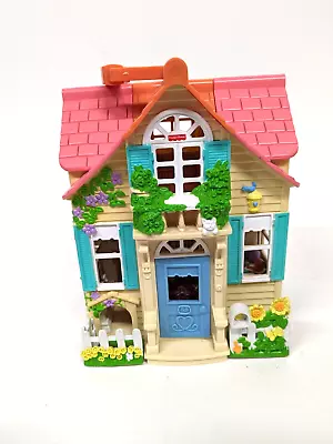 Mattel 2000 Fisher Price Loving Family Sweet Streets Country Cottage Doll House • $16.97