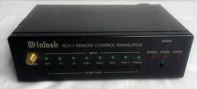 Vintage Mcintosh Rct-1 Remote Control Translator For C39 Mx130 Cr10 • $40