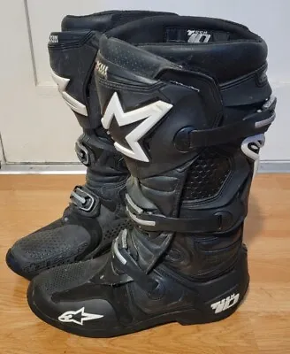 Alpinestars Tech 10 MX Motocross Boots-Size 12 EU 47 • $264.95