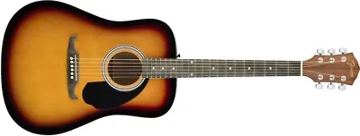Fender FA-125 Dreadnought Acoustic With Gig Bag Sunburst • £99.31