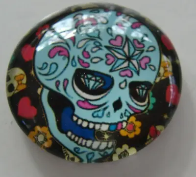 NEW Colorful 1” Skull Magnet Refrigerator Cabinets Desk Wall Cabinet Display • $9.99