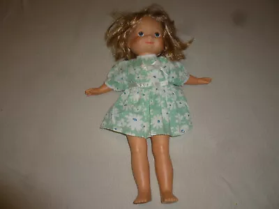 Vintage Fisher Price My Friend Mandy 1970 Doll Blonde Blue Eyes Daisy Dress  • $29.99