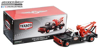 Greenlight Texaco 1970 Chevrolet C-30 Dually Wrecker 1:18 Scale Diecast 13625 • $109.99