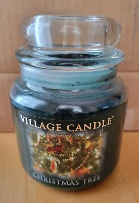 Village Candle Medium Jar Candle (14 Oz) Christmas Tree - New • $14