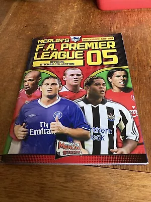 Merlin Premier League 2005 Sticker Album Part Complete 338/574 Excellent • £10