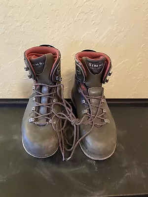 Simms Wading Boots Size 8 • $29.99