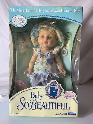Vintage Playmates #7350 14  Tall Baby So Beautiful Doll In The Box New • $35.99