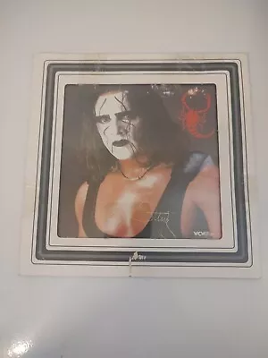 Vintage 90s Sting Black/White Poster 6 X 6 Glass WCW Fair Carnival Prize RARE • $24.99