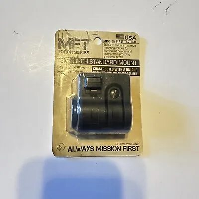 Mission First Tactical MFT Torch Standard Mount-TSM-For Lights/Lasers-Black • $17.53