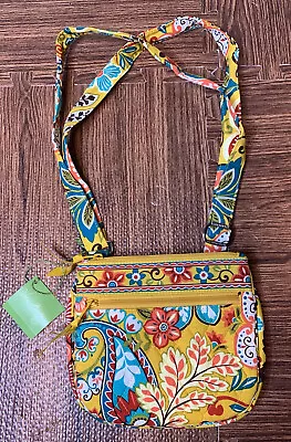 Vera Bradley Retired Little Flap Hipster  Shoulder Bag Crossbody In Provençal • $27.93