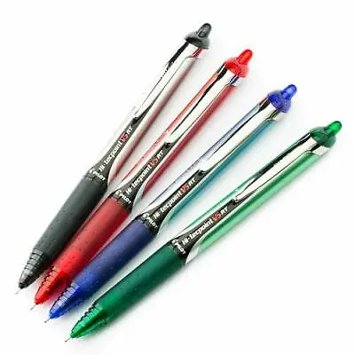 Pilot V5 RT Hi-Tecpoint Retractable Liquid Ink Rollerball 0.5mm Tip 0.3mm Line • £6.99