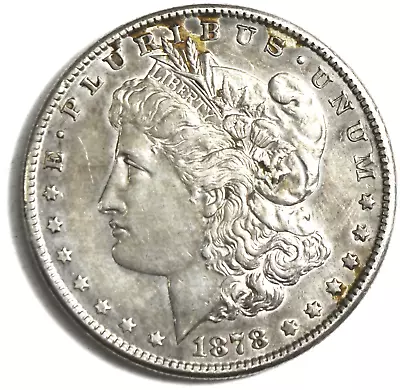 1878 S $1 Morgan American Silver One Dollar US San Francisco AU • $49.99