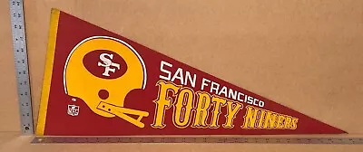 NFL San Fran 49ers Vintage 1970's Football Pennant  • $12.99