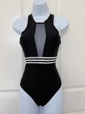 ZAFUL Swim Suit One Piece Swim Bathing Suit Black Extra Large • £24.72