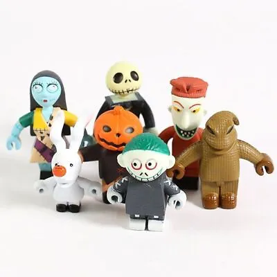 7PCS The Nightmare Before Christmas Jack Skellington Action Figure Kid Toy Gift▶ • £11.75