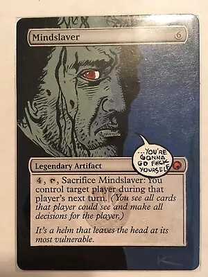 Altered Mtg Mindslaver Hand Painted Free Shipping *Preacher • $137