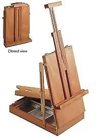 £201.65 • Buy MABEF M24 Sketch Box Table Easel Oiled Beechwood