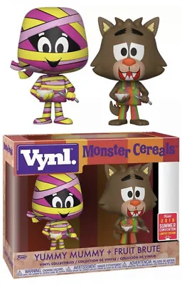 NEW FUNKO Monster Cereals Vynl Yummy Mummy & Fruit Brute Figure Valentines Gift • £18.33