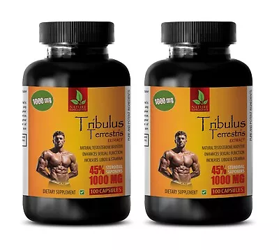 $79.19 • Buy Male Enhancment Pills 100 - TRIBULUS TERRESTRIS 1000MG 2B - Tribulus Pro