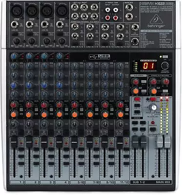 Behringer Xenyx X1622USB Mixer With USB And Effects • $239