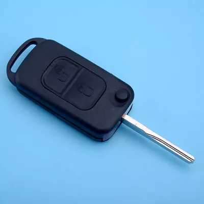 Flip Remote Key Shell Case Fit For Mercedes Benz A C E W168 W202 W203 W210 W461 • $8.71