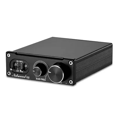 Mini Mono Channel Subwoofer Full-Frequency Digital Amplifier Desktop Audio Amp • £44.99
