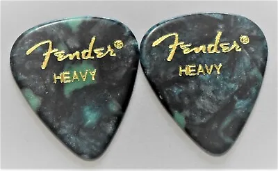 5  X  Fender Guitar Picks Turquoise 351  Thin Medium  Heavy • $6