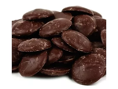 2 Pounds Merckens Dark Cocoa Melting Chocolate Coating Wafer Candy Free Shipping • $19.95