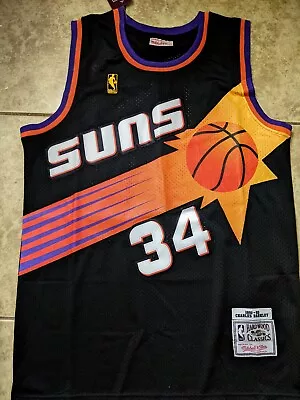 Charles Barkley #34 Phoenix Suns Men's Vintage Throwback Jersey US Seller • $49.99