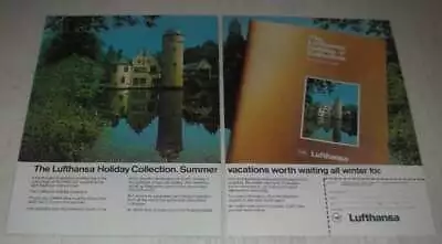$16.99 • Buy 1985 Lufthansa Airlines Ad - Summer Vacations Worth Waiting All Winter For