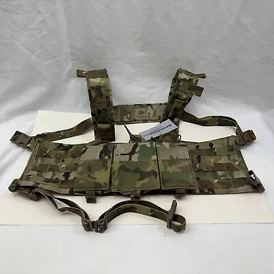 Velocity Systems 7.62 6.8 SPEAR General Purpose Chest Rig Crye Multicam OCP • $249.99