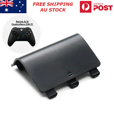 Xbox Series S/X Controller Battery Cover Door Shell Replacement - Black • $7.70