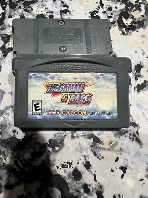 Mega Man & Bass (Nintendo Game Boy Advance 2003) Authentic TESTED SAVES • $28