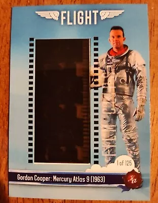 Historic Autographs 2023 FLIGHT GORDAN COOPER 35mm Film Clip 1/125 Mercury Atlas • $2.35