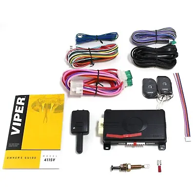 Viper 4115V Car Remote Start Kit 2 Remotes Keyless (MANUFACTURER REFURBISHED) • $65.78