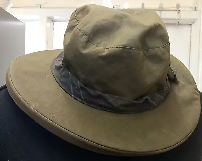 Men's Vintage Waxed Jack Murphy Hat. Used Condition. Size M. Stylish Classy • £9.99