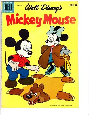 Mickey Mouse 62 (1958): FREE To Combine- In Very Good Condition • $8.99