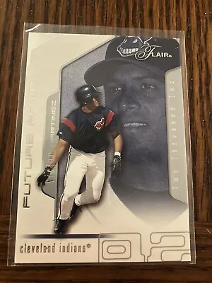 2002 Flair #110 Victor Martinez (Future Fame) Rookie Indians 1270/1750 • $4.99