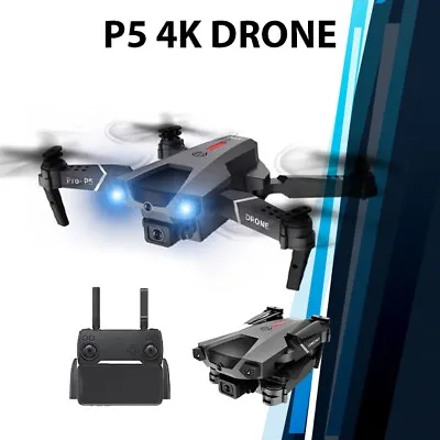 $19.99 • Buy P5 Mobile Drone 4K HD WIFI FPV Dual Cam 360 Degree RC Camera Foldable Quadcopter