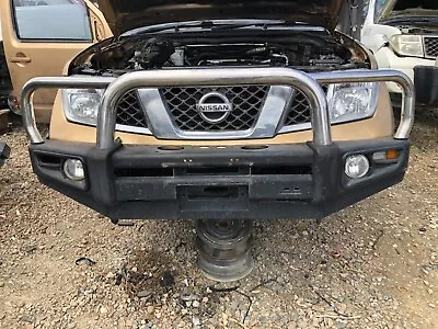 Nissan Navara D40 Bullbar Winch Type (aftermarket) Vin Mnt Thai Build 09/05-08/1 • $660