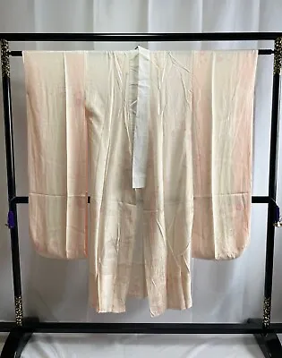 Vintage Japanese Silk Juban Kimono - Women's NagaJuban Kimono Robe • $42