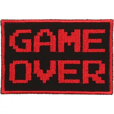 Game Over Patch - Made In USA - 8 Bit Video Game Patch - 80s Nostalgia Patch • $5.99